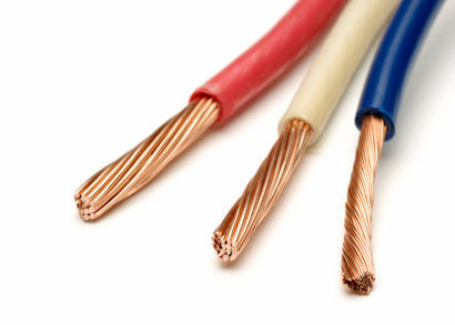 Low Voltage Copper Building Wire PVC Single Core Cable For Conduit Indoor Use
