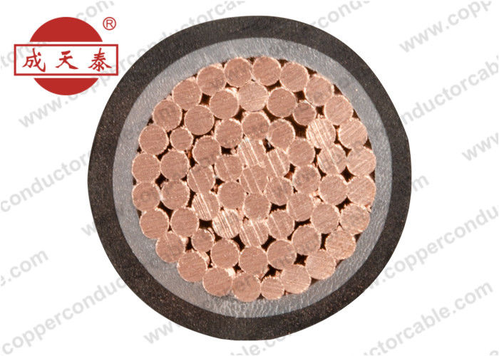 Electric LSHF Power Copper Conductor Cable , YJV XLPE Insulated Power Cable