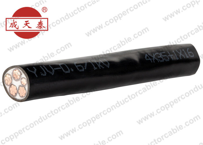 YJV Electric Power Cable , XLPE Insulated Copper Conductor Cable